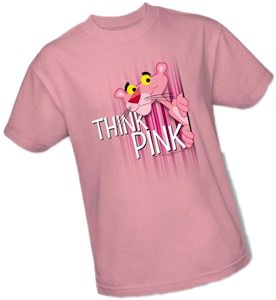 Pink Panther Think Pink T-Shirt