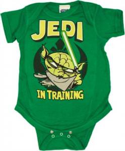 Yoda Jedi in Training Infant Bodysuit