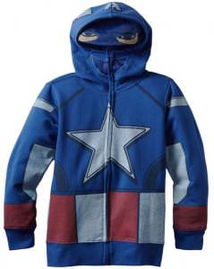 Marvel Captain America Full Zip Hoodie.