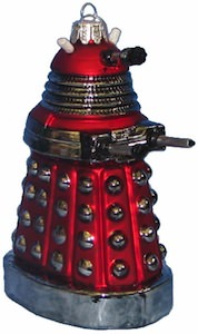 Doctor Who Red Dalek Christmas Ornament