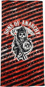 Sons Of Anarchy Stars And Stripes Towel