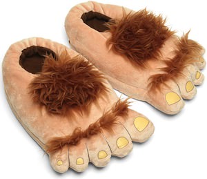 the Hobbit Feet Slippers