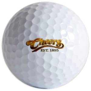 Cheers Logo Golf Ball