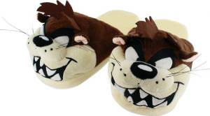 Looney Tunes Taz Plush Slippers