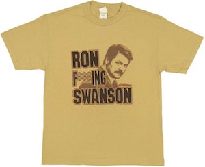 Parks and Recreation Ron F***ing Swanson T-Shirt