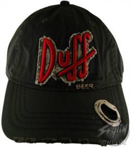 Simpsons Duff Bottle Opener Hat