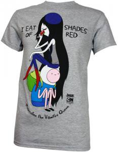 Adventure Time Marceline I Eat Shades of Red T-Shirt