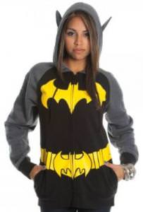 Batman Batgirl Costume Hoodie