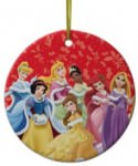 Disney Princesses Christmas Tree Ornament