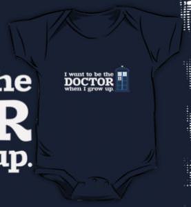 I Want To Be The Doctor Baby Bodysuit