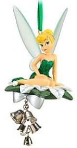 Tinker Bell Holiday Bells Ornament