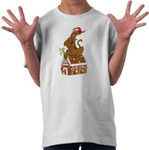Scooby-Doo Gingerbread House Christmas T-Shirt