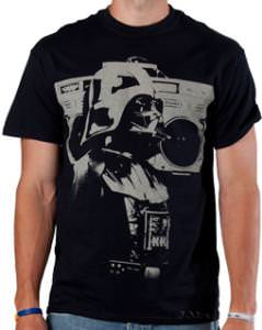 Star Wars Darth Vader Boom Box T-Shirt