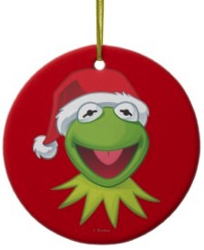 Kermit The Frog Christmas Ornament
