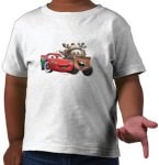 Lightning McQueen And Mater Christmas T-Shirt
