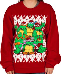 TMNT Christmas Ugly Sweater