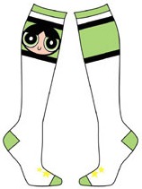 The Powerpuff Girls Buttercup Socks