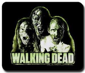 The Walking Dead Zombies Mousepad