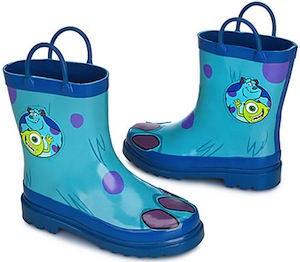 Monsters University rain boots for boys