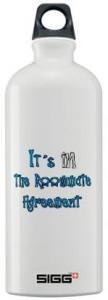 Roommate Agreement Sigg Water Bottle