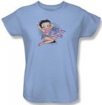 Betty Boop All American Girl T-Shirt