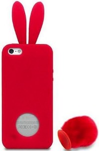 New Girl Red Bunny iPhone Case