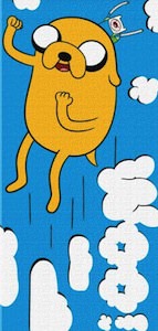 Adventure Time Jake Beach Towel