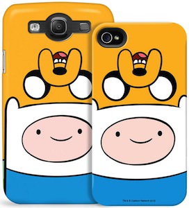 Adventure Time Jack And Finn iPhone And Samsung Galaxy S Case