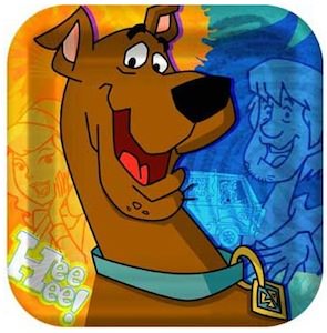 Scooby-Doo paper plates