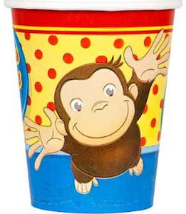 Curious George Paper Cups