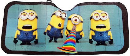 Despicable Me 2 Minion Car Sun Shade for the front window