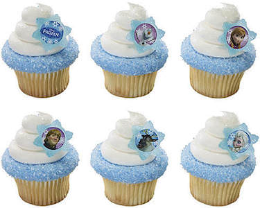 Frozen Cupcake Rings