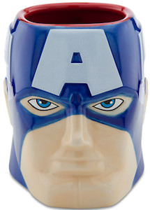 Captain America Sculptured Coffee Mug