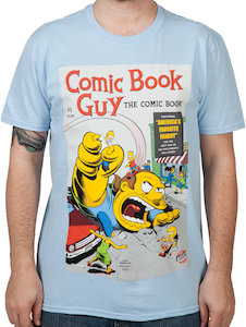 The Simpsons Comic Book Guy The Comic Book T-Shirt