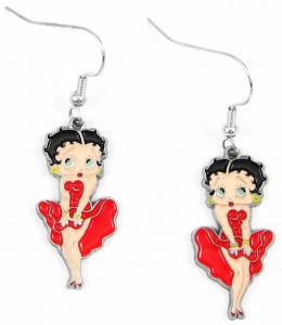 Betty Boop Dangle Earrings