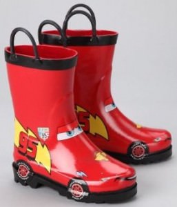 Cars Lightning McQueen Rain Boots