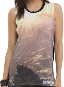 Divergent Ferris Wheel Women's Top