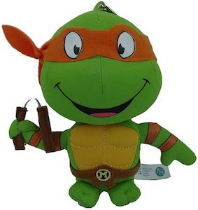 Teenage Mutant Ninja Turtles Michelangelo Plush Keychain