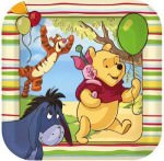 Winnie the Pooh paper party plates