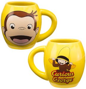 Curious George Yellow coffee Mug