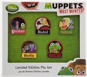Muppets Most Wanted Pin Set