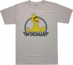 Top Gun style Big Bird t-shirt from Sesame Street