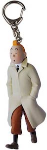 Tintin In Trench coat Key Chain