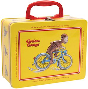 Curious George metal lunch box