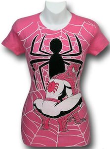 Pink Spider-Man T-Shirt