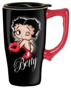 Betty Boop Kiss Travel Mug