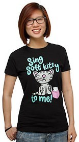 The Big Bang Theory Sing Soft Kitty T-Shirt