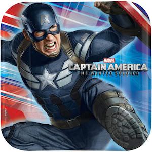 Captain America Paper Plater