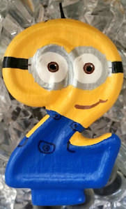 Despicable Me Minion Number Birthday Candle