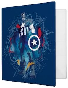 Captain America Binder